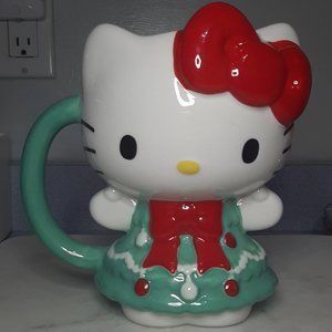 Hello Kitty Full Body Christmas Mug